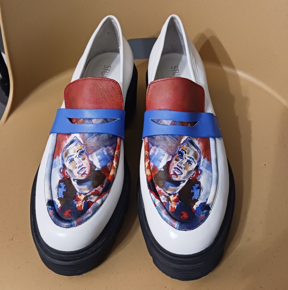 Stewart Weitzman x Kidsuper Soho Loafer By S.Weitzman at  The Mile 9.5